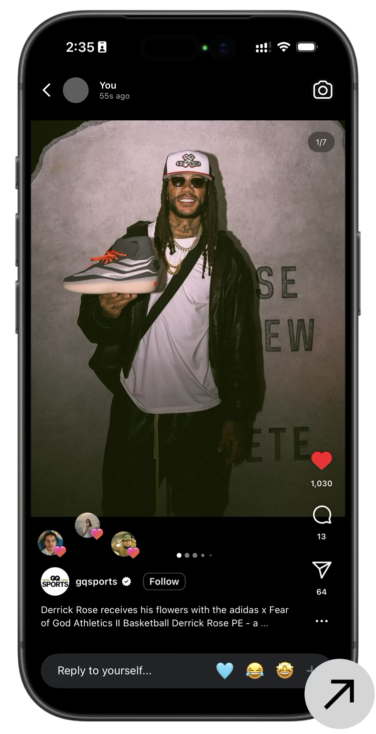 adidas FOG II Basketball D Rose event